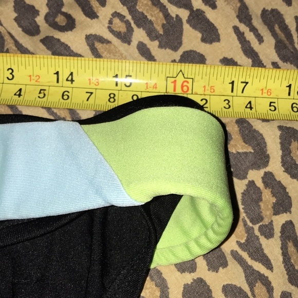 Mossimo Supply Co size X-Large black belted bikini bottoms NWOT - Picture 4 of 8